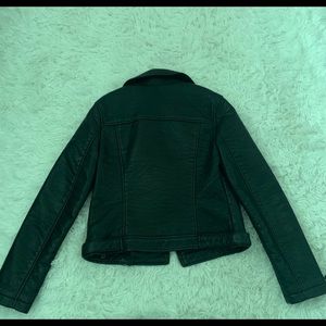 Top Shop leather jacket.